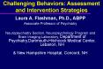 Challenging Behaviors: Assessment and Intervention Strategies PowerPoint PPT Presentation
