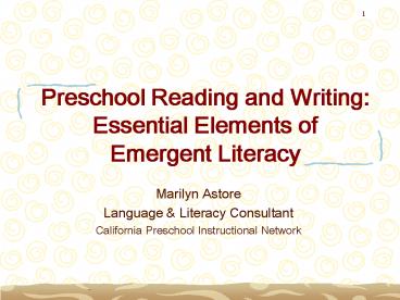 presentation player overlay