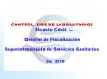 CONTROL SISS DE LABORATORIOS  Ricardo Cristi L. Divisi PowerPoint PPT Presentation