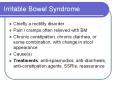 Irritable Bowel Syndrome PowerPoint PPT Presentation