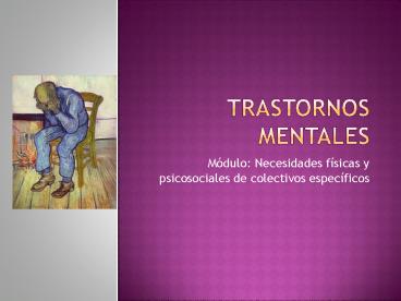 Trastornos mentales