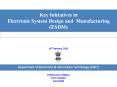 Key Initiatives in Electronic System Design and Manufacturing (ESDM) PowerPoint PPT Presentation