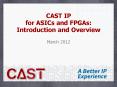 CAST IP for ASICs and FPGAs: Introduction and Overview PowerPoint PPT Presentation