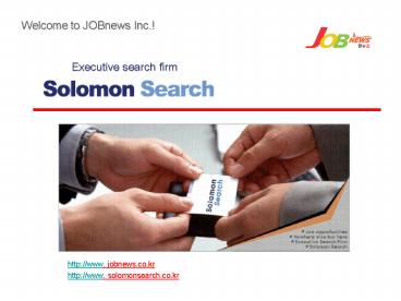 Executive search firm