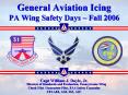 General Aviation Icing PA Wing Safety Days  PowerPoint PPT Presentation