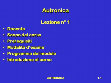 Autronica