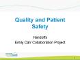 Quality and Patient Safety PowerPoint PPT Presentation