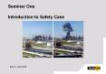 Seminar One Introduction to Safety Case PowerPoint PPT Presentation