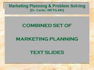 Marketing Planning