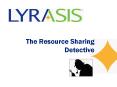 The Resource Sharing Detective PowerPoint PPT Presentation