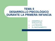 TEMA 5 DESARROLLO PSICOL