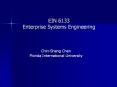 EIN 6133 Enterprise Systems Engineering PowerPoint PPT Presentation