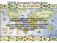 SS6H6 European Exploration PowerPoint PPT Presentation