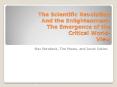 The Scientific Revolution And the Enlightenment: The Emergence of the Critical World- View PowerPoint PPT Presentation