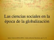 Las ciencias sociales en la 