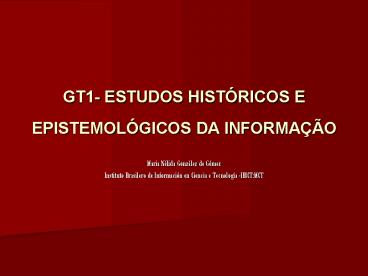 GT1- ESTUDOS HIST