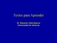 Textos para Aprender