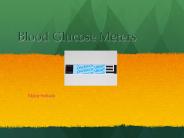 Blood Glucose Meters