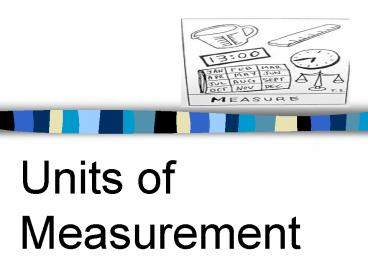 Units of Measurement