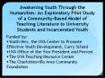 Awakening Youth Through the Humanities: An Exploratory Pilot Study of a Community-Based Model of Teaching Literature to University Students and Incarcerated Youth PowerPoint PPT Presentation