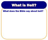 What is Hell?
