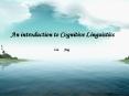 An introduction to Cognitive Linguistics PowerPoint PPT Presentation