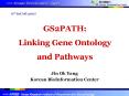 GS2PATH: Linking Gene Ontology and Pathways PowerPoint PPT Presentation