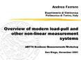 Overview of modern load-pull and          other non-linear measurement systems ARFTG Nonlinear Measurements Workshop San Diego, November 2001 PowerPoint PPT Presentation