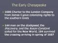 The Early Chesapeake PowerPoint PPT Presentation