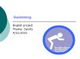 Swimming PowerPoint PPT Presentation