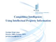 Competitive Intelligence: