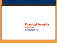 Physical Security PowerPoint PPT Presentation