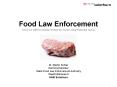 Food Law Enforcement How to differentiate between fresh and thawed meat PowerPoint PPT Presentation