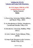 Syllabus for 2GLSS, Galaxies and Large Scale Structures.      Dr. P.H. Regan, 29BC04, x6783   p.regan@surrey.ac.uk    Spring Semester Books  1) Discovering Astronomy, Robins, Jefferys and Shawl, Wiley, (RJS) 2) An Introduction to Modern PowerPoint PPT Presentation
