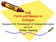 Faith and Reason in Dialogue PowerPoint PPT Presentation