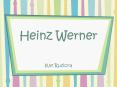 Heinz Werner PowerPoint PPT Presentation