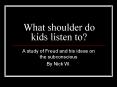 What shoulder do kids listen to? PowerPoint PPT Presentation