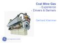 Coal Mine Gas - Experience - Drivers PowerPoint PPT Presentation
