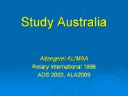 Study Australia