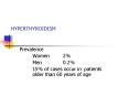 HYPERTHYROIDISM PowerPoint PPT Presentation