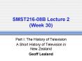 SMST216-08B Lecture 2 (Week 30) PowerPoint PPT Presentation