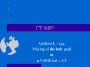 FT-MPI