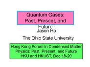 Fundamental Issues of  Quantum Gases