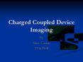 Charged Coupled Device Imaging PowerPoint PPT Presentation