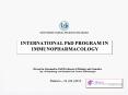 INTERNATIONAL PhD PROGRAM IN PowerPoint PPT Presentation