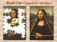 Mona Lisa Made From Train Tickets PowerPoint PPT Presentation