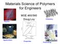 Materials Science of Polymers for Engineers PowerPoint PPT Presentation