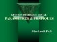 LA GESTION LOCAL DEL RIESGO: PARAMETROS Y PRACTICAS PowerPoint PPT Presentation