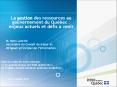 La gestion des ressources au gouvernement du Qu PowerPoint PPT Presentation