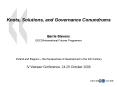Knots, Solutions, and Governance Conundrums PowerPoint PPT Presentation